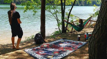 Load image into Gallery viewer, Queen of Diamonds Quilted Tarp - BigWoollyDesign
