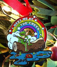 Load image into Gallery viewer, Rainbow Creek Connection ornaments - BigWoollyDesign