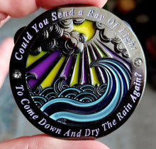 Load image into Gallery viewer, "Ray of Light" Enough to Leave pin - BigWoollyDesign