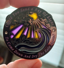 Load image into Gallery viewer, "Ray of Light" Enough to Leave pin - BigWoollyDesign
