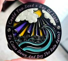 Load image into Gallery viewer, "Ray of Light" Enough to Leave pin - BigWoollyDesign
