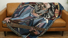 Load image into Gallery viewer, St. Jerry Woven blanket - BigWoollyDesign
