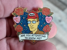 Load image into Gallery viewer, Abducted my Heart pins - BigWoollyDesign