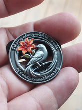 Load image into Gallery viewer, Gild the Lilly 3d pin - BigWoollyDesign