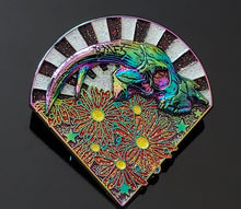 Load image into Gallery viewer, Red Daisies Down Under the Stars - BigWoollyDesign