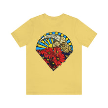 Load image into Gallery viewer, Red Daisies Down Under the Stars T - BigWoollyDesign