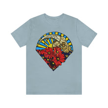 Load image into Gallery viewer, Red Daisies Down Under the Stars T - BigWoollyDesign