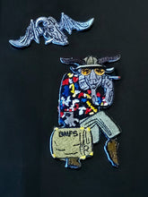 Load image into Gallery viewer, Gonzo Goat w Skull Bat Patch - BigWoollyDesign

