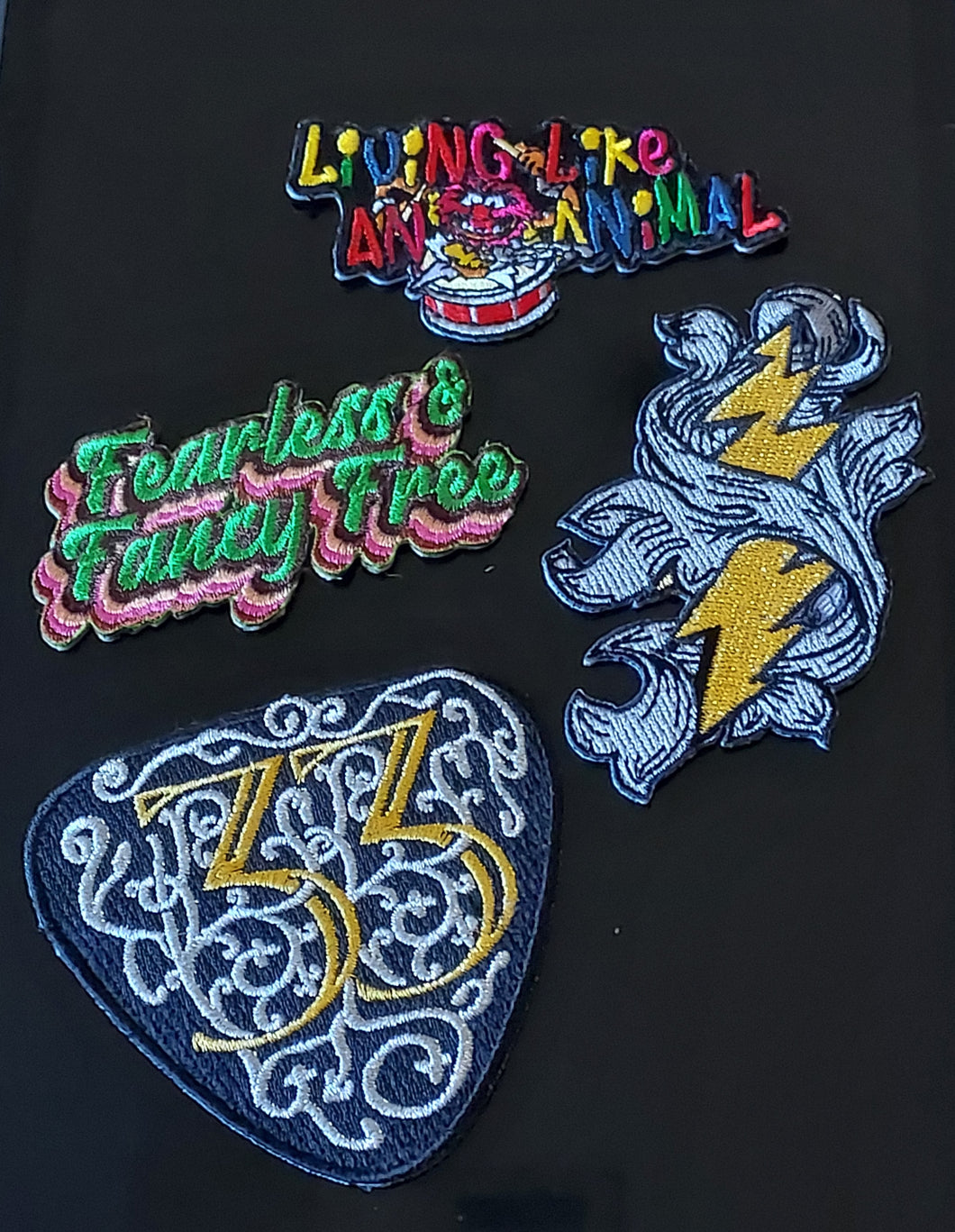 4 pack patches - BigWoollyDesign