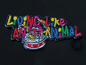 Living Like Animal Patch - BigWoollyDesign