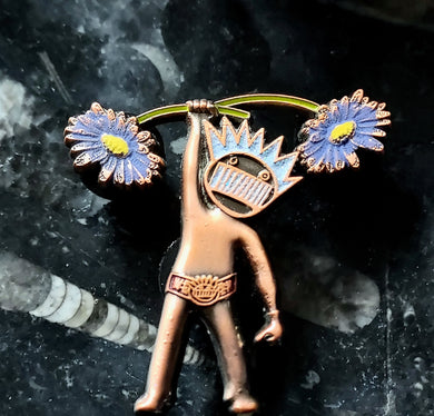 Deadlifting Daisies - BigWoollyDesign