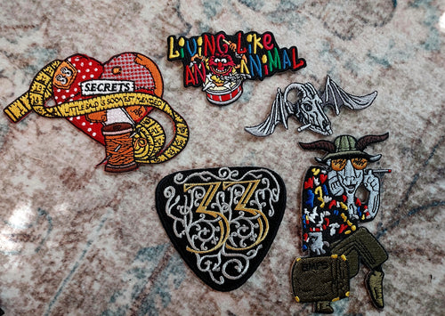 5x Billy Patch Bundle - BigWoollyDesign