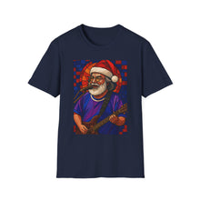 Load image into Gallery viewer, Santa Jerry Guitarist T-Shirt
