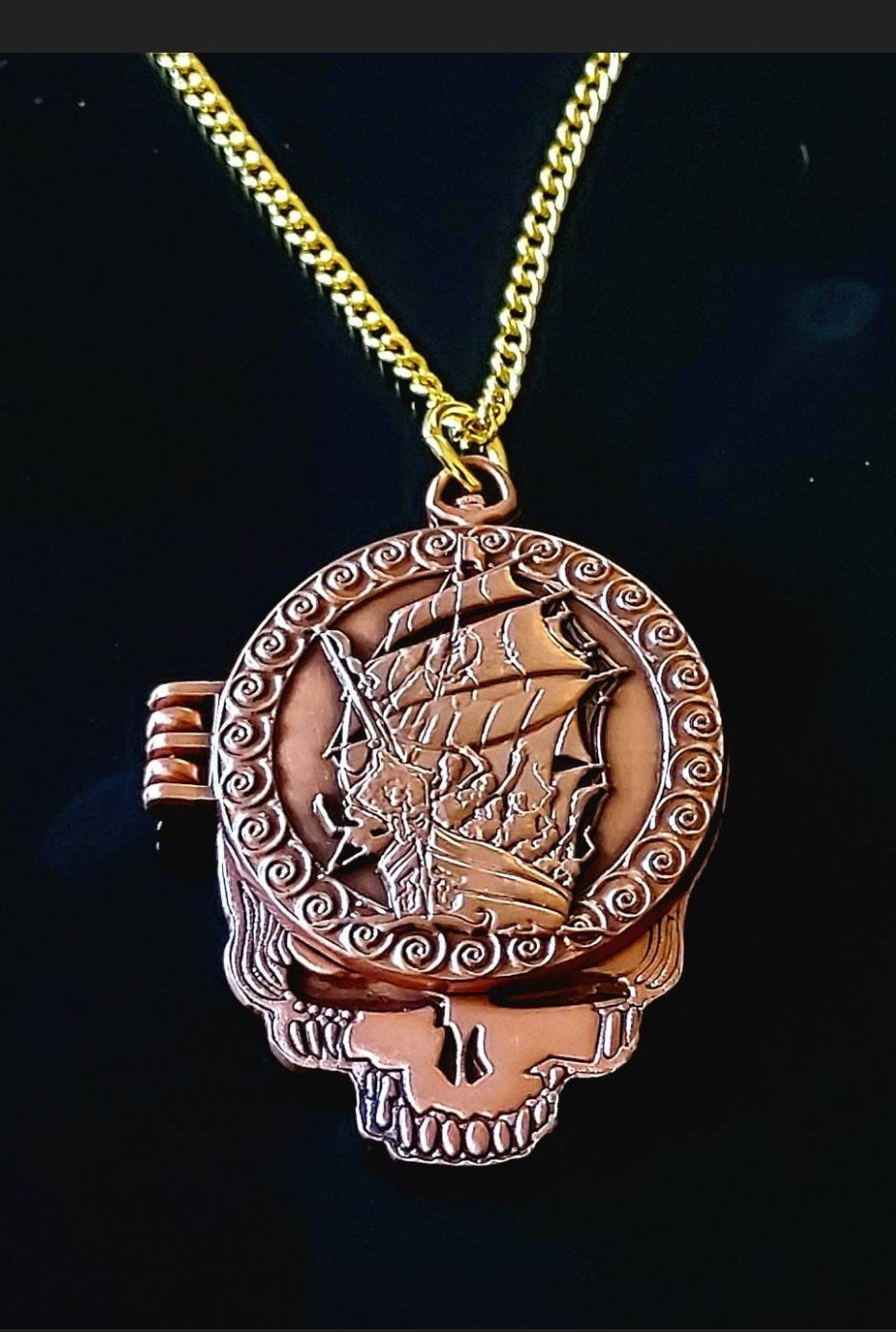 Ship of Fools pendant - BigWoollyDesign