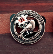 Load image into Gallery viewer, Gild the Lilly 3d pin - BigWoollyDesign
