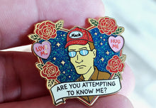 Load image into Gallery viewer, Abducted my Heart pins - BigWoollyDesign
