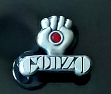 Load image into Gallery viewer, Gonzo 3d mini pin - BigWoollyDesign
