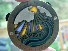 Load image into Gallery viewer, "Ray of Light" Enough to Leave pin - BigWoollyDesign
