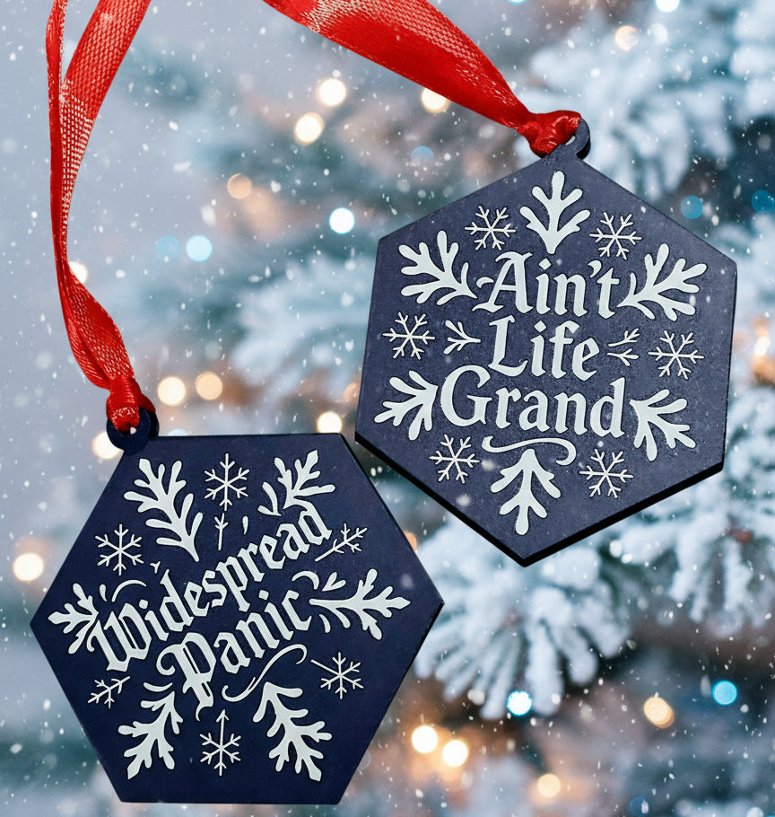 Ain't Life Grand Panic Ornaments
