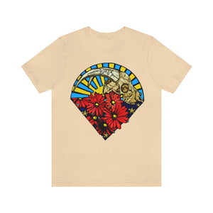 Red Daisies Down Under the Stars T - BigWoollyDesign