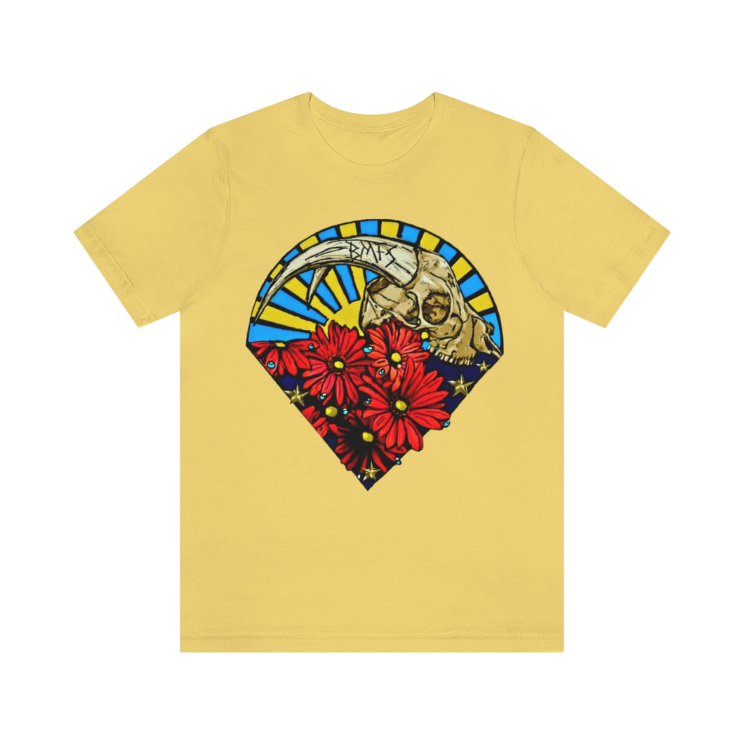 Red Daisies Down Under the Stars T - BigWoollyDesign