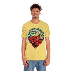 Red Daisies Down Under the Stars T - BigWoollyDesign
