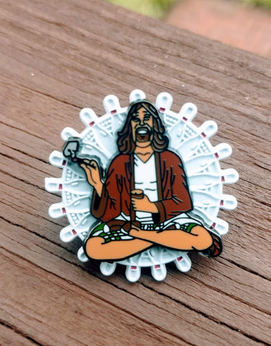 The Dude Spinner Pin - Big Woolly's 