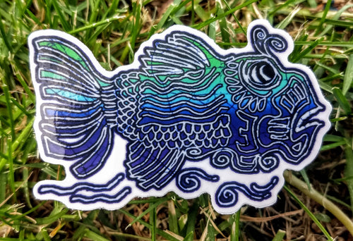 Garcia Fish - BigWoollyDesign