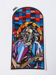 5" St.Jerry on Clear vinyl - BigWoollyDesign