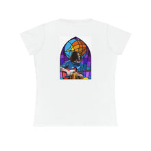 Load image into Gallery viewer, St.Mikey Ladies&#39; T-Shirt - BigWoollyDesign
