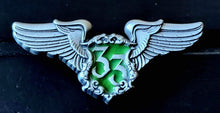 Load image into Gallery viewer, LE33 Family Crest Wings - BigWoollyDesign
